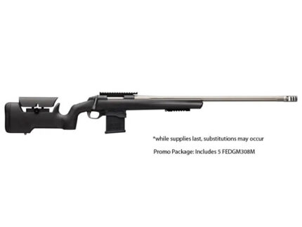 X-BOLT TARGET MAX RIFLE PROMOTION - BLACK, 308 WIN, 26" BBL, 10/RD