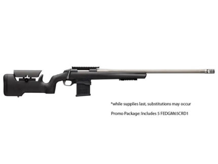 X-BOLT TARGET MAX RIFLE PROMOTION - BLACK, 6.5 CREEDMOOR, 26" BBL, 10/RD