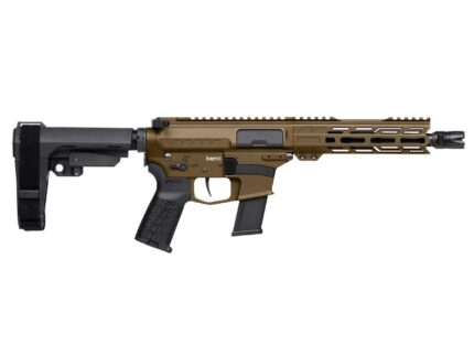 CMMG Banshee MKG Fixed Ejector Handgun 45 Auto 13rd Magazine 8" Barrel RipBrace Midnight Bronze