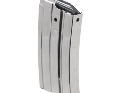 Ruger Mini-14 Rifle Magazine Nickel 5.56 NATO/.223 Rem 20/rd