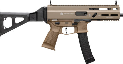 GRAND POWER STRIBOG SP9A3 9MM - 8" BBL 30 RD MAG W/BRACE FDE