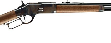 WINCHESTER 1873 SHORT RIFLE - CLR CASE 357/38SP BLUED/WALNUT