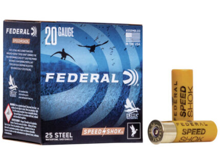 SPEED-SHOK 20 GA 6 SHOT - 2 3/4", 3/4 OZ, 1425 FPS, 25/BX