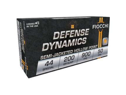 DEFENSE DYNAMICS AMMUNITION - 44 SPECIAL, 200 GR, SJHP, 900 FPS, 50/BX