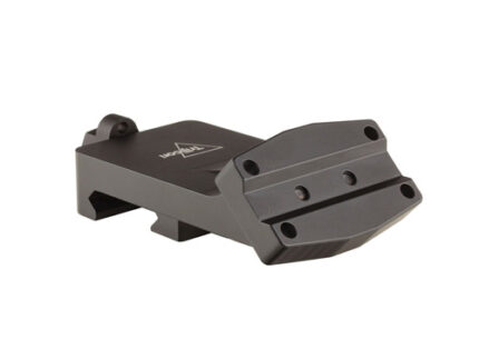 MRO QUICK RELEASE 45 DEGREE OFFSET MOUNT - MATTE BLACK, ANODIZED ALUMINUM