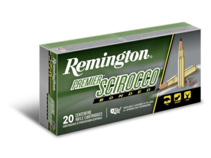 PREMIUM SCIROCCO AMMUNITION - 300 REM ULTRA MAG, 150 GR, SWIFT SCIROCCO BONDED, 3450 FPS, 20/BX