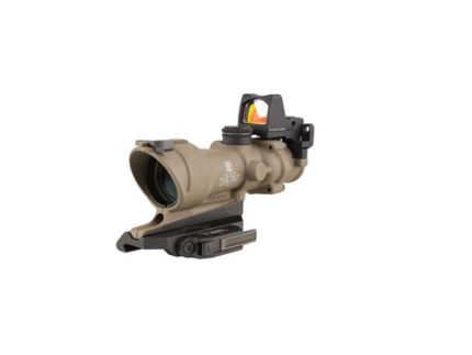 ACOG ECOS TRITIUM RIFLESCOPE W/ RMR - 4X32MM, AMBER CROSSHAIR RETICLE, .223 BDC, 3.25 MOA RMR