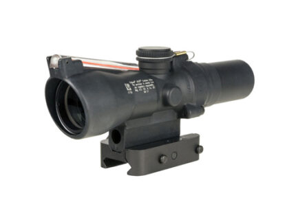 COMPACT ACOG SCOPE - MATTE BLACK, 1.5X24MM, RED 8 MOA TRIANGLE RETICLE, QLOC MOUNT