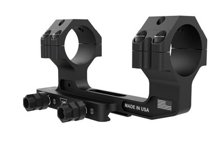 CANTILEVER MOUNT W/ Q-LOC - BLACK, FITS 30MM TUBES, 1.93"H