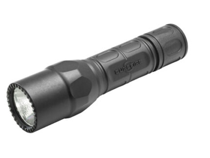 TACTICAL FLASHLIGHT, SINGLE OUTPUT LED, BLACK
