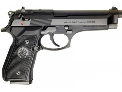 BERETTA 92FS 9MM PISTOL BLACK/BRUNITION 3-15RD MAGAZINES