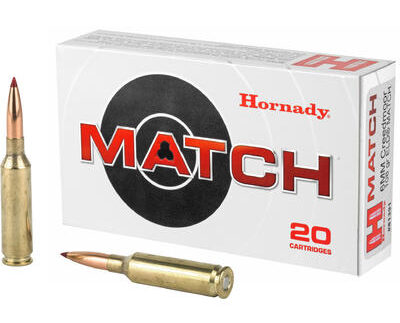 HORNADY MATCH 6MM CM 108G ELD 20RD BX 200RD CASE