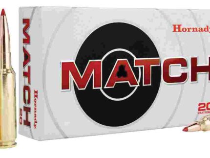 HORNADY MATCH 308 WIN 168GR ELD MATCH 20RD BX 200RD CASE