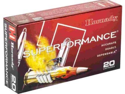 HORNADY SUPERFORMANCE 260REM 129GR SST 20RD BX 200RD CASE