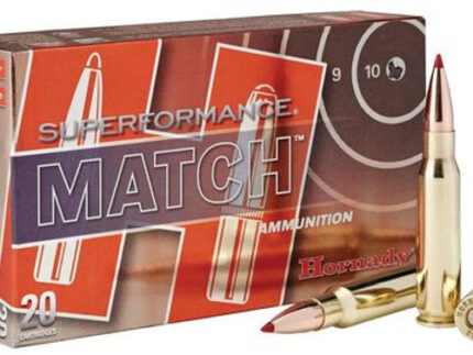 HORNADY SUPERFORMANCE MATCH 308WIN 168G ELD 20RD BX 200RD CASE