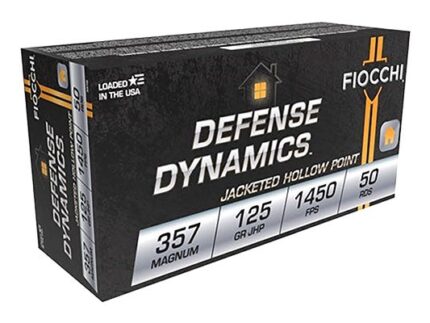 FIOCCHI 357 MAG 125GR SJHP 50RD BX 1000RD CS