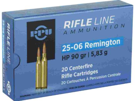 PPU 25-06REM 90G HP 20RD BOX 10 BOXES PER CASE