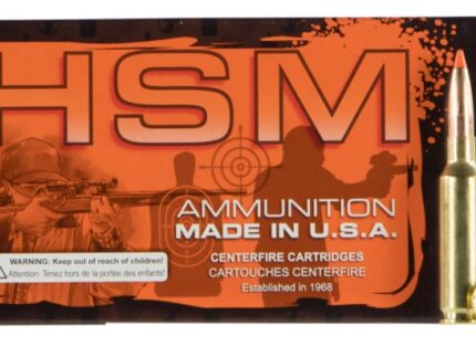 HSM AMMUNITION 300 WIN MAG 165GR TIPPING PT 20RD BOX 20 BOXES PER CASE