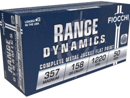 FIOCCHI 357MAG 158G CMJFP 50RD BX 1000RD CS