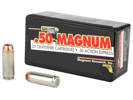 MAGNUM RSRCH 50AE 300GR JHP 20RD BX 20 BOXES PER CASE