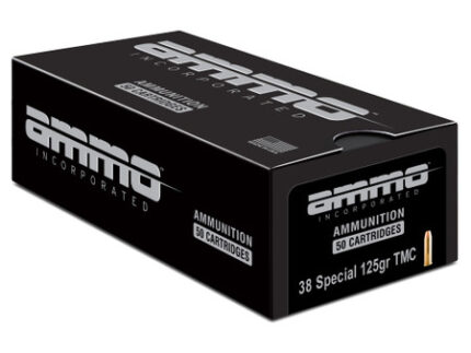 AMMO INC 38SPL 158GR TMC 50RD BOX/1000RD CASE
