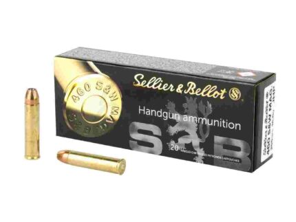 SELLIER & BELLOT 460 S&W MAG 255GR FMJ 20RD BOX 12 BOXES PER CASE