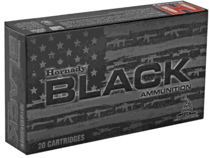 HORNADY BLACK 7.62X39 111G SBR BLACK 20RD BX 200RD CASE