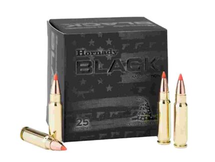 HORNADY BLACK 5.7X28 40G VMAX 25RD BX 250RD CASE