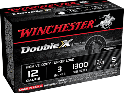 WINCHESTER DOUBLE X 12G 3" #5  1-3/4OZ 10RD BX 100RD CS