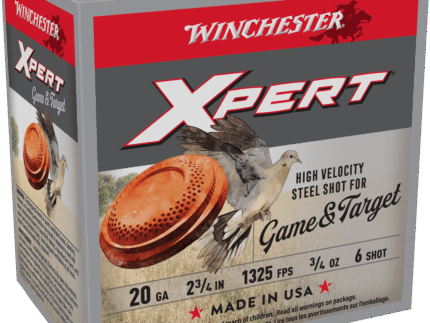 WINCHESTER SUPER X H.V. 20GA 2-3/4" 3/4OZ #6 25RD BX 250RD CASE