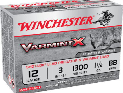VARMINT X SHOT LOK 12GA 3" BB 1-1/2OZ
