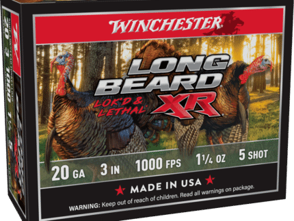 WINCHESTER LONG BEARD XR 20G 3" #5  1.25OZ 10RD 100RD CS