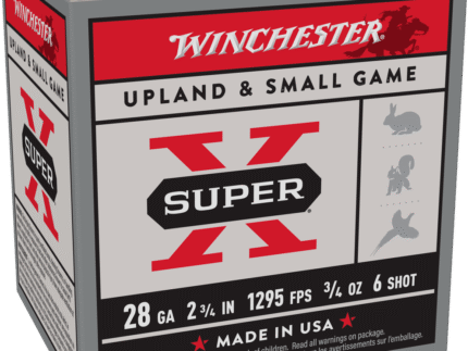 WINCHESTER 28G SPR X UPLAND 2-3/4' #6 3/4OZ 25RDS