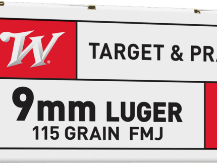 WINCHESTER USA 9MM 115GR FMJ 100RD BX 1000RD CASE