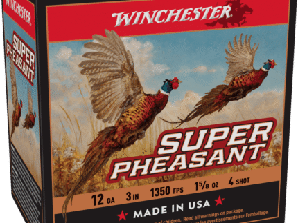 WINCHESTER SUPER PHEASANT MAGNUM H.V. 12GA 3" #4 1-5/8" 25RD BX 250RD CASE