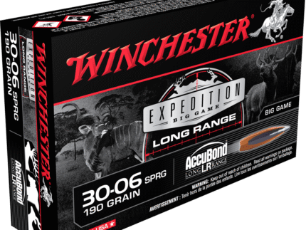 WINCHESTER EXPEDITION BIG GAME 30-06 190 GR ACCUBOND LR 20RD BX 200RD CASE