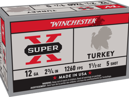 WINCHESTER SUPER X TKY LOAD 12G 23/4 11/2 #5