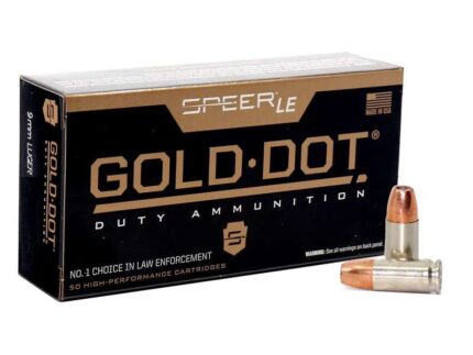 CCI GOLD DOT 9MM 147GR GDHP 50RD BX 1000RD CASE