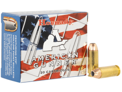 HORNADY AMERICAN GUNNER 10MM 155G XTP 20RD BX 200RD CASE