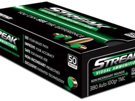 AMMO INC 380AUTO GREEN 100GR TMC 50RD BOX 1000 CASE