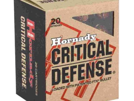 HORNADY CRITICAL DEFENSE 44SPCL 165GR FTX 20RD BX 200RD CASE
