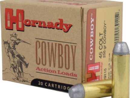 HORNADY CUSTOM COWBOY 45COLT 255GR XTP 20RD BX 200RD CASE