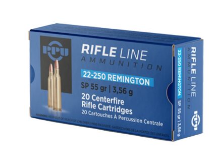 PPU 22 250 REM SP 55GR 20RD BOX 10 BOXES PER CASE