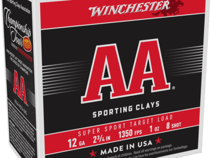 WINCHESTER AA SPR SPORT 12GA 2-3/4" 1OZ 25RD BX 250RD CASE