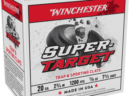WINCHESTER SUPER TARGET 20 GA 7/8OZ 7.5 SHOT 25RD BX 250RD CASE