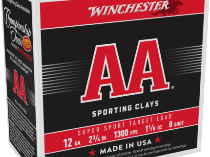 WINCHESTER AA SC 12GA 23/4 11/8 #8