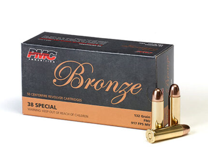 PMC BRONZE 38SPL 132GR FMJ 50RD BX 1000RD CASE