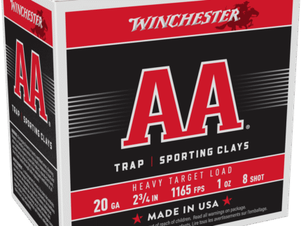 WINCHESTER AA HNDCP 20GA 23/4 1OZ 8