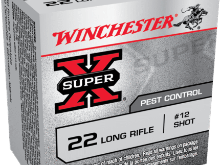 WINCHESTER SUPER X PEST CONTROL 22LR 25GR #12SHT 50RD BX 5000RD CASE