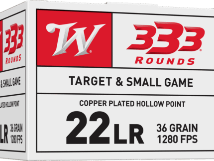 WINCHESTER 22LR 36GR CPHP 333RD BX 3330RD CASE